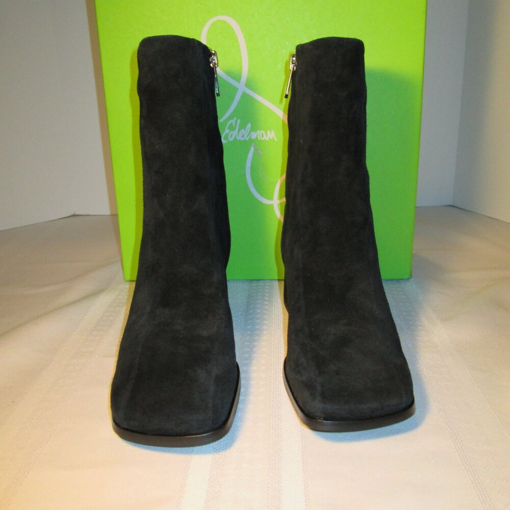 Sam Edelman Mayla Suede Ankle Boot Black Sz 8M NIB - Picture 11 of 13